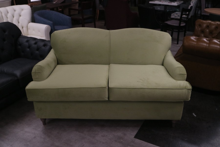 Norton Fabric Sofa - 2 seater - Moleskin Kiwi