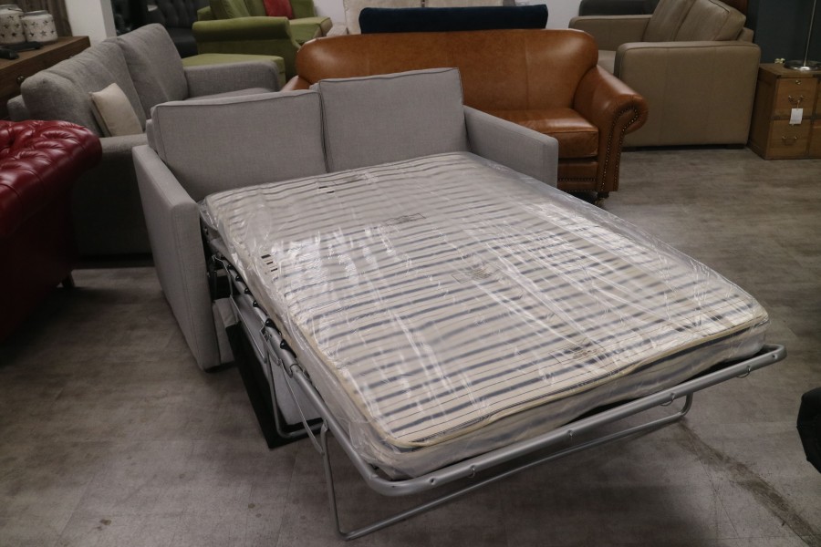 Linsey Fabric Sofa Bed - 2.5 Seater SB - Linetta Silver