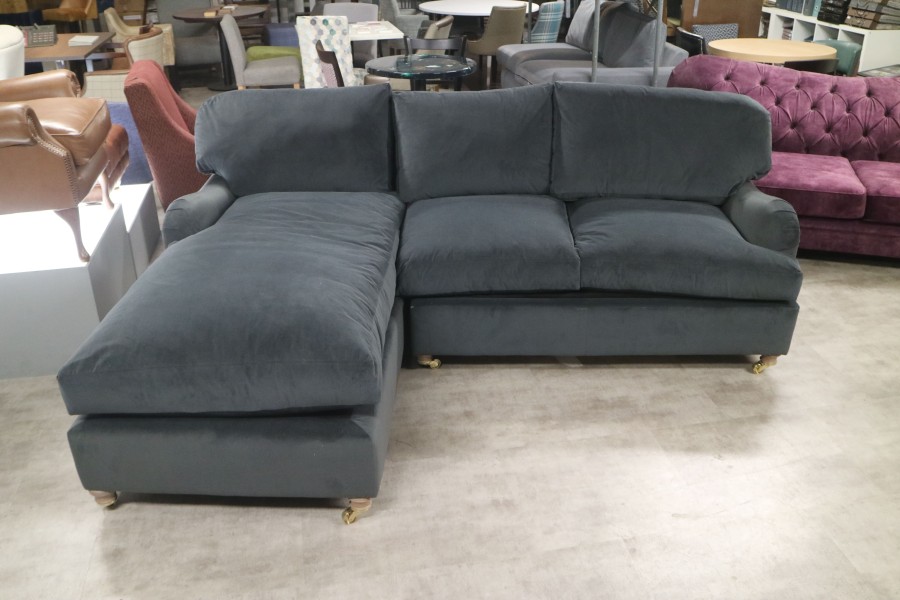 Helsby sofa bed chaise -  2.5sb + LHF Chaise - Passione Charcoal