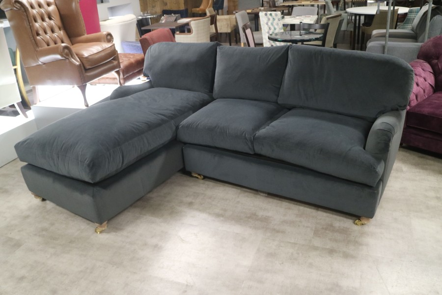 Helsby sofa bed chaise -  2.5sb + LHF Chaise - Passione Charcoal