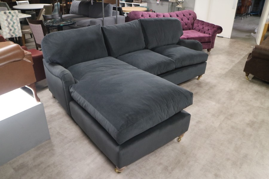 Helsby sofa bed chaise -  2.5sb + LHF Chaise - Passione Charcoal