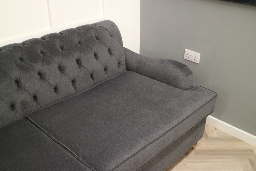 Harris Chaise Corner Sofa - 3.5 x LHF Chaise - Alpaka Anthracite
