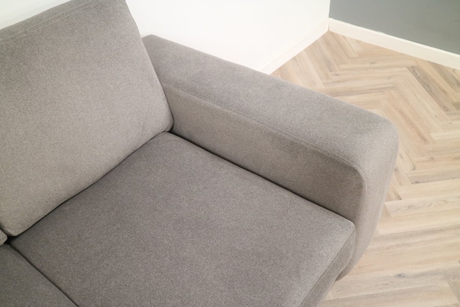 Wellington Fabric Corner Sofa - 2 x 2str Corner Sofa - Alpaka Shale