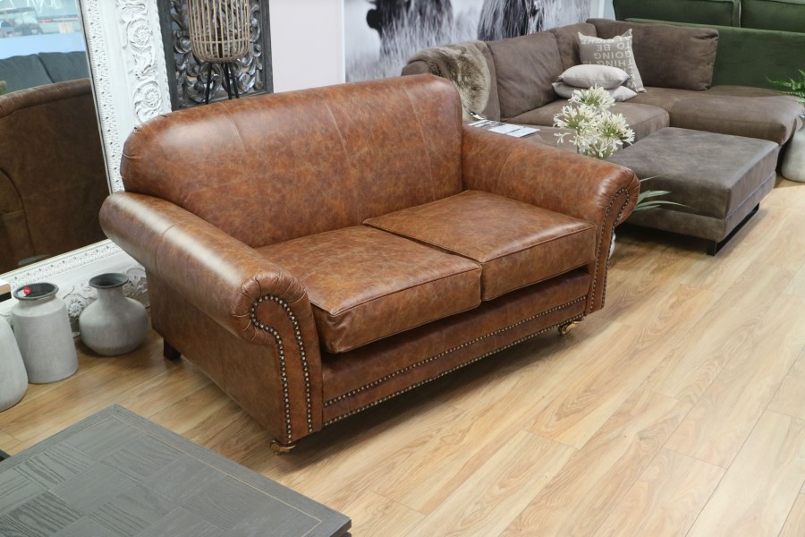 Rochester leather corner couches clearance