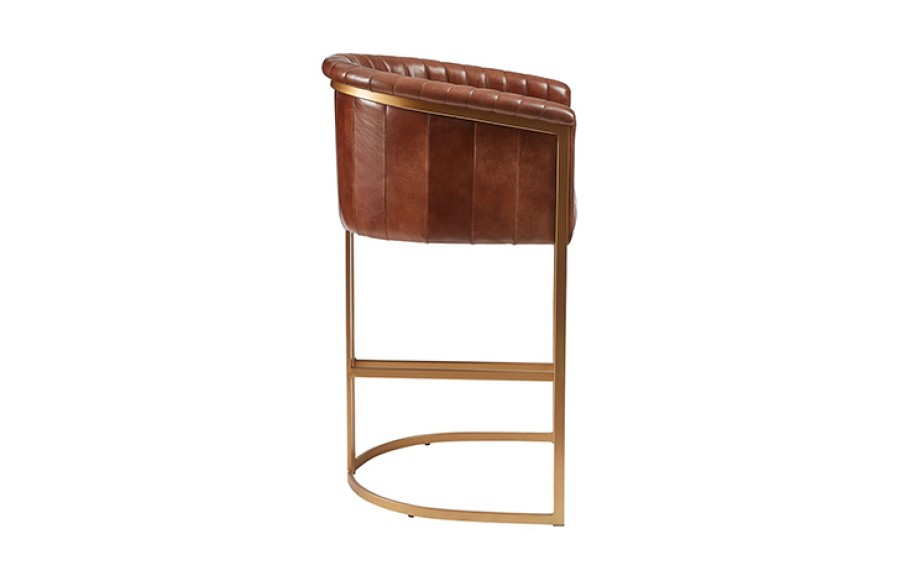 Old Fashioned Bar Stool Pecan Dining Kitchen