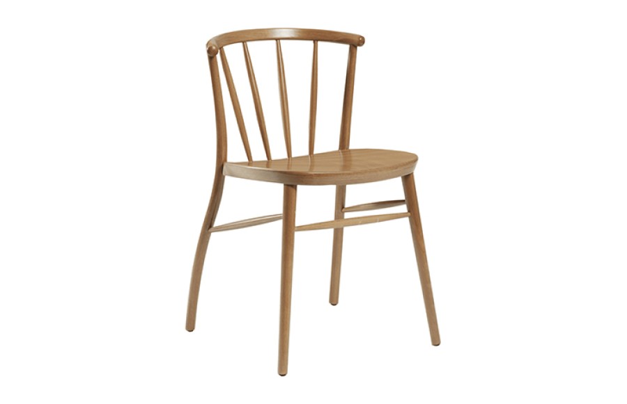 Camborne Scandi Side Chair - Oak