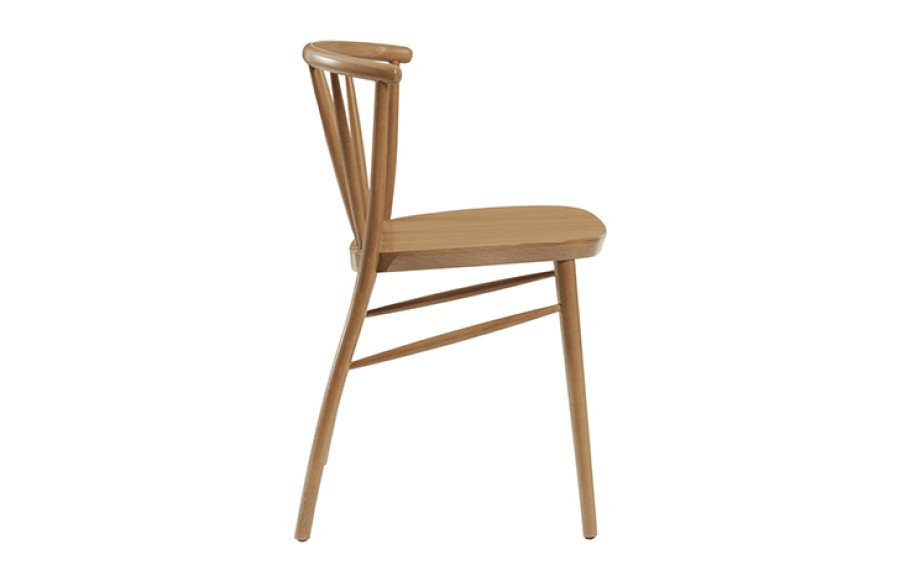 Camborne Scandi Side Chair - Oak