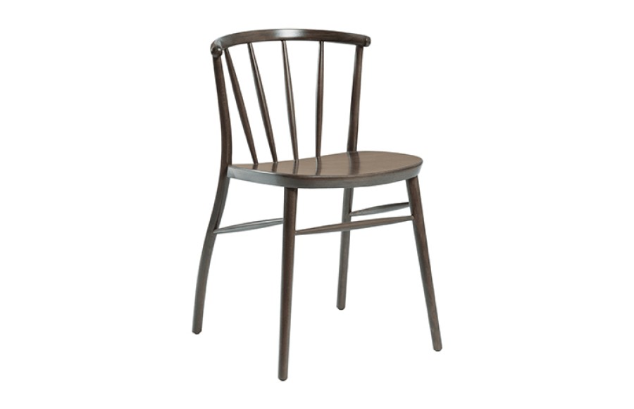 Camborne Scandi Side Chair - Antique Grey