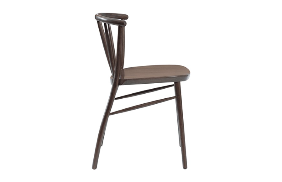 Camborne Scandi Side Chair - Antique Grey