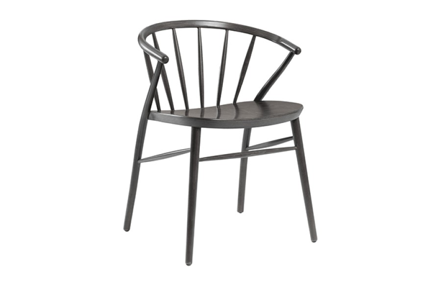 Camborne Scandi Arm Chair - Antique Grey