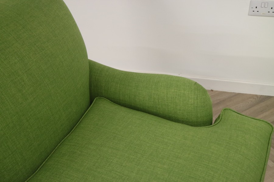 St George Fabric Sofa - Chair - Linetta Lime
