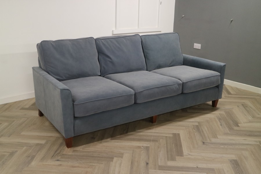Columbus Leather Sofa - 4 Seater - Tempesta Oceanside