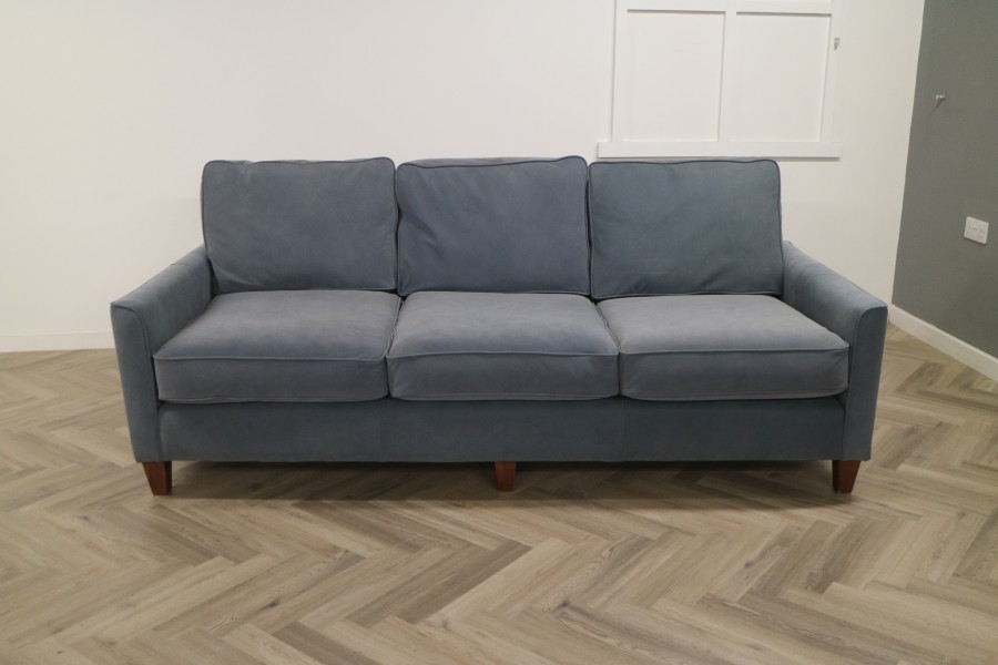 Columbus Leather Sofa - 4 Seater - Tempesta Oceanside