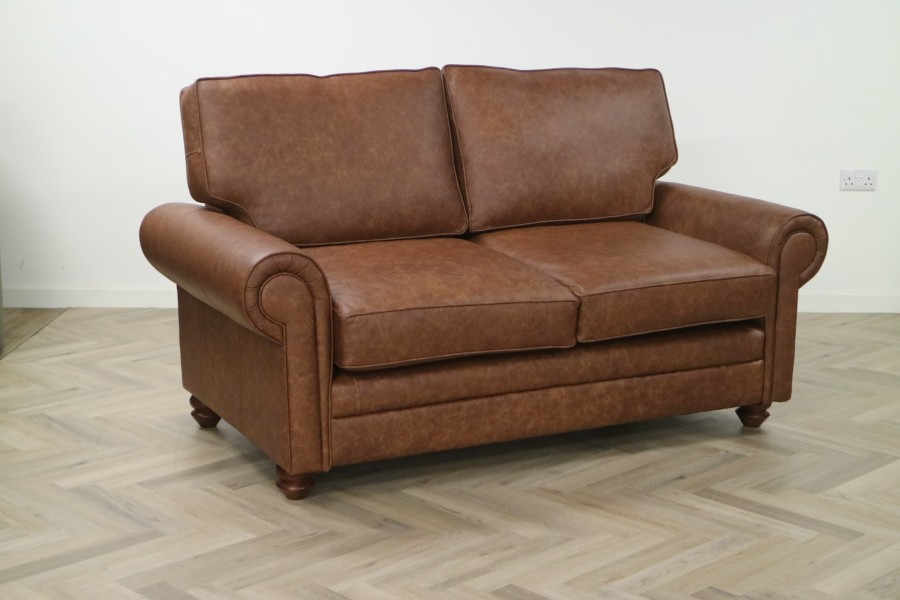 Portland Leather Sofa - 2.5 Seater - Apache Tan