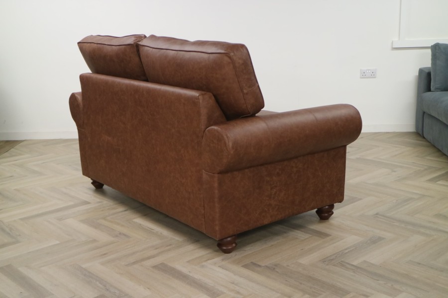 Portland Leather Sofa - 2.5 Seater - Apache Tan