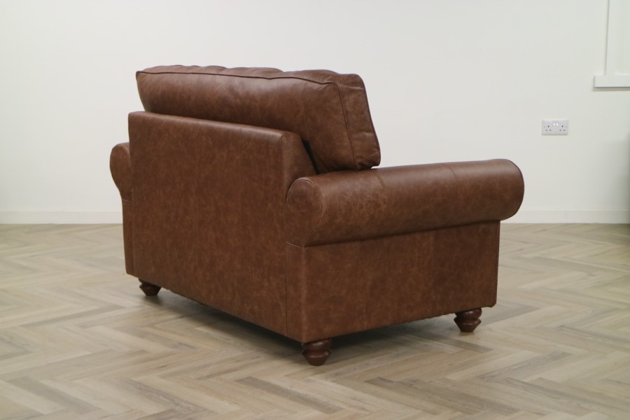 Portland Leather Sofa - Loveseat - Apache Tan