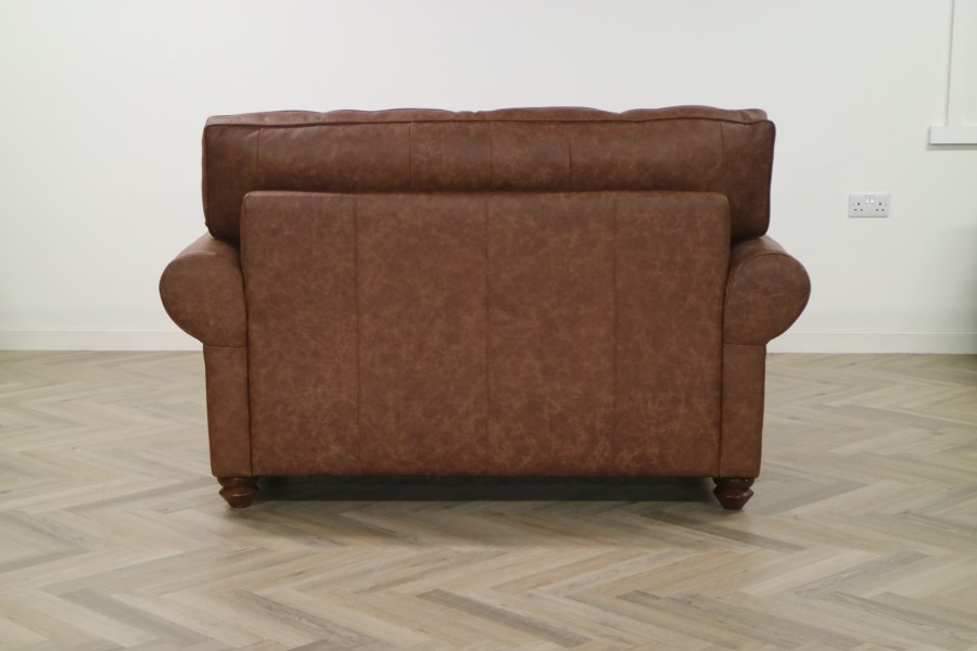 Portland Leather Sofa - Loveseat - Apache Tan