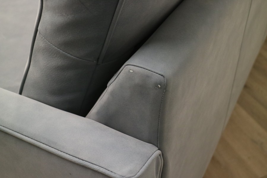 Columbus Leather Sofa - 4 Seater - Tempesta Oceanside