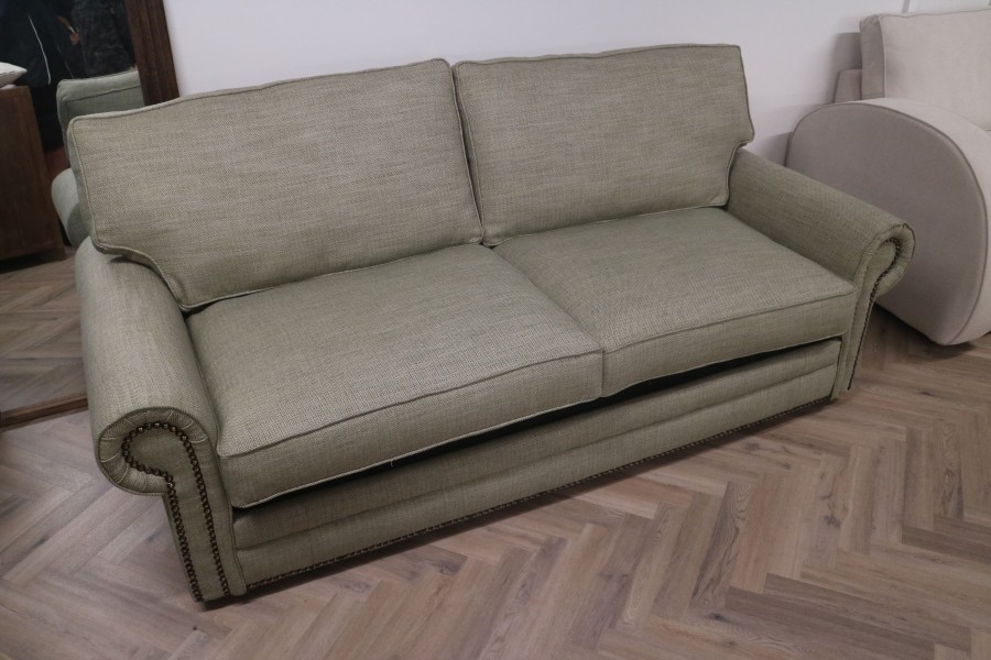 Portland Fabric Sofa Bed - 3.5 Seater SB - Leckford Fern