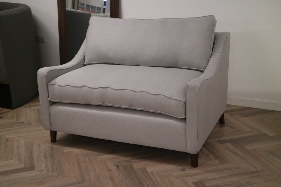 Weyton Fabric Sofa - Loveseat - Juno Silver