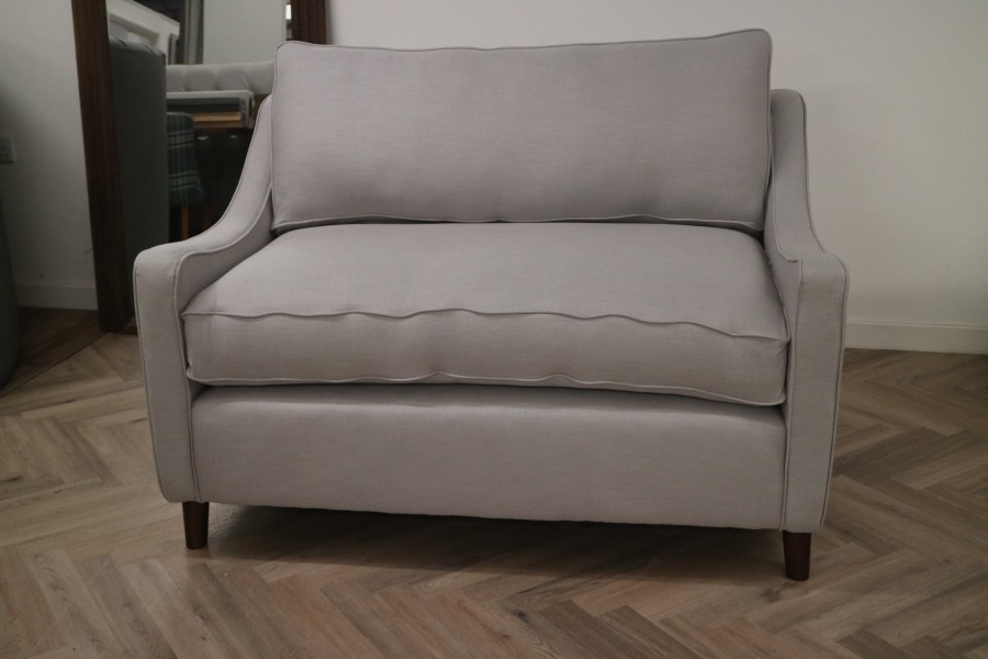 Weyton Fabric Sofa - Loveseat - Juno Silver