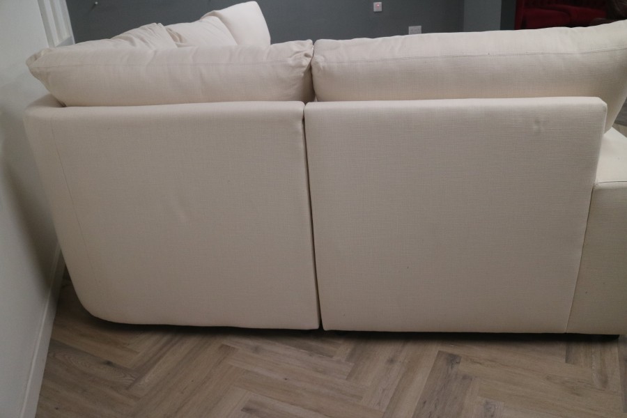 Abbey Fabric Corner Couch - 3 x 1.5str x Corner - Harbour Linen
