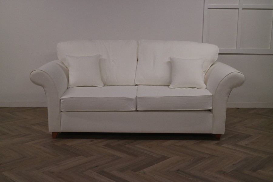 Langley Fabric Sofa - 3 Seater - Splash Optic