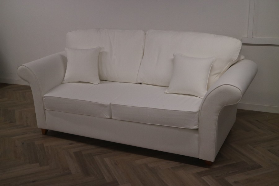 Langley Fabric Sofa - 3 Seater - Splash Optic