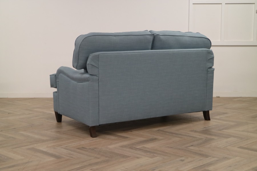Downton Fabric Sofa - 2.5 Seater - Emporio Sky