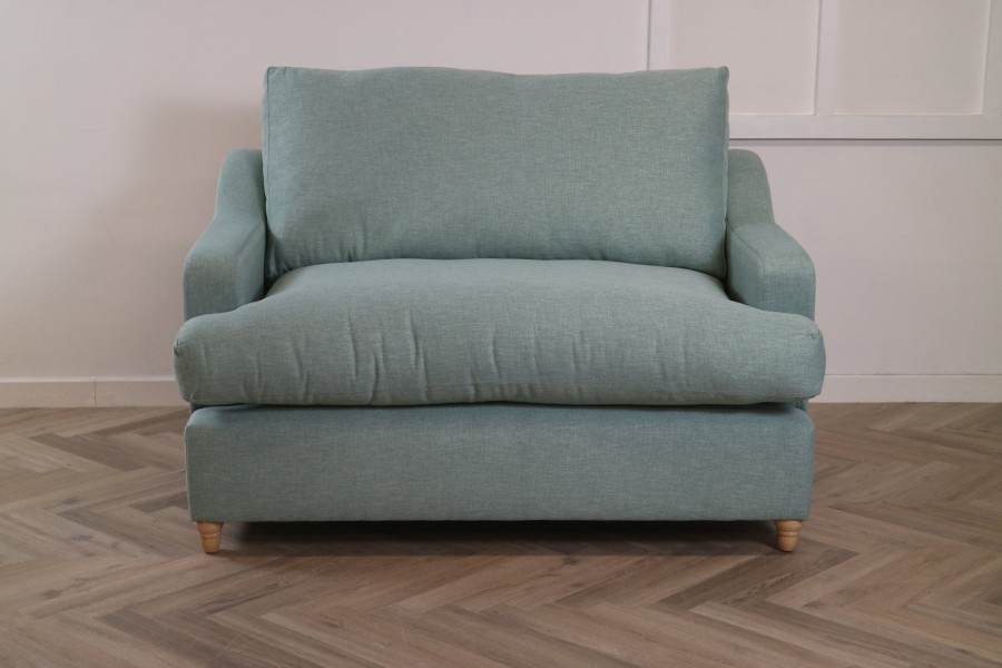 Atley Fabric Sofa - Loveseat - Key Largo Aqua