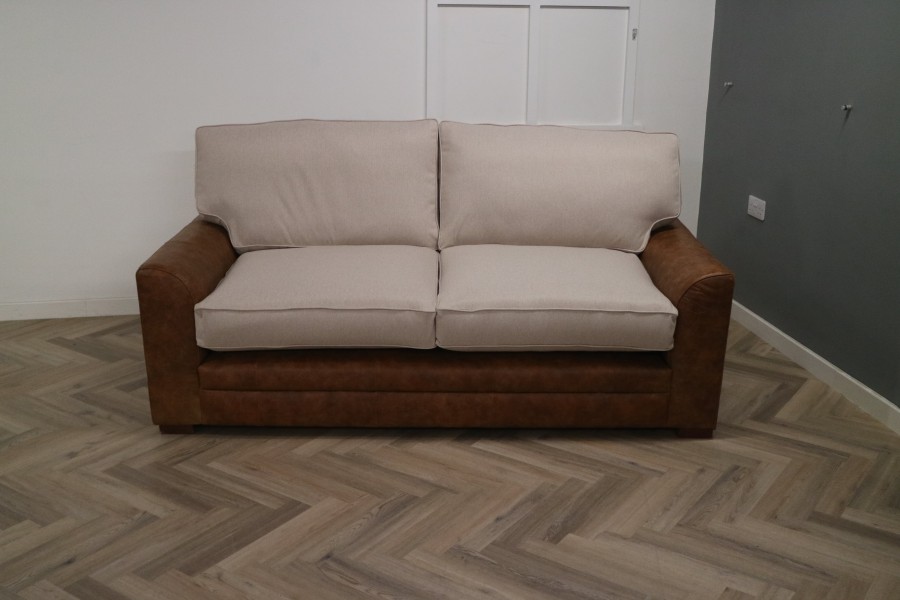 Liberty Sofa - 3 Seater - Vintage Tan / Mckenzie Wicker