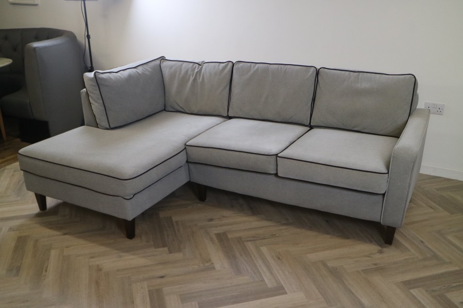 Drake Fabric Sofa Suite - 2.5 x Chaise + 1.5 Seater - Lana London