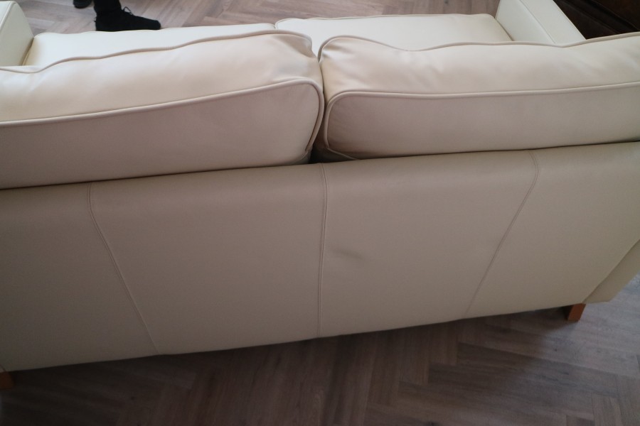 Drake Simple Sofa - 3 Seater - Roma Perlnutt