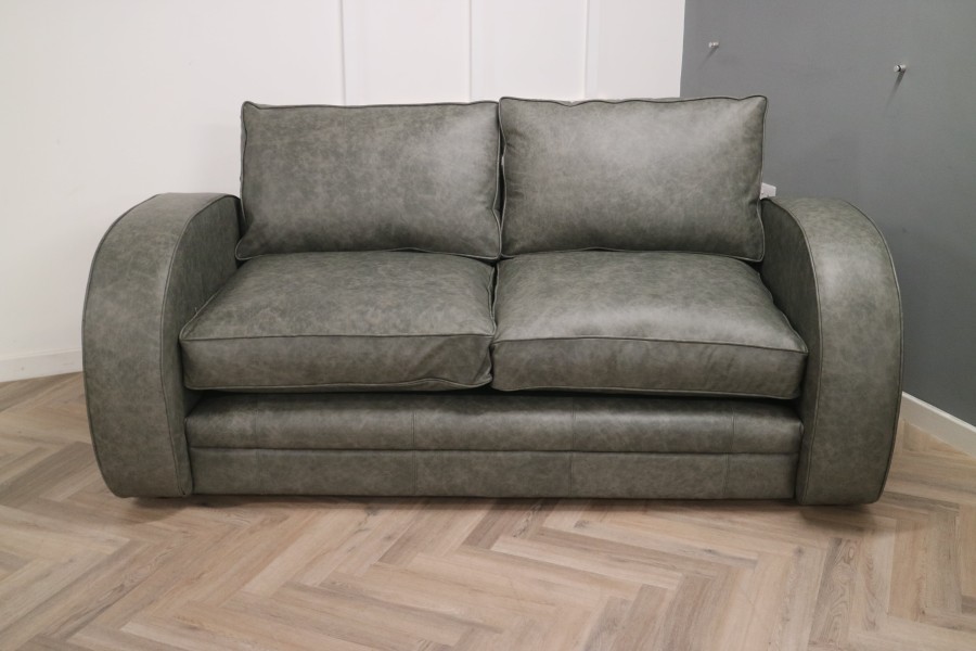 Art Deco Sofa - 3 Seater - Dune Grey