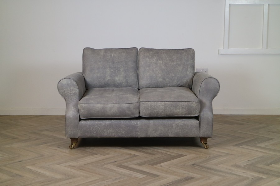Churchill Leather Sofa - 2.5 Seater - Tribe Grey