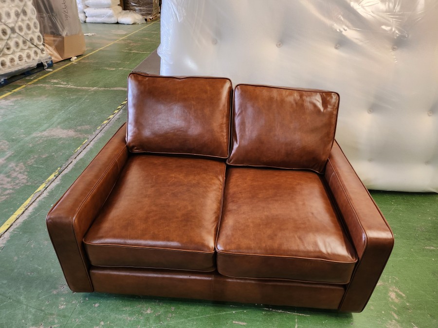 Drake Simple Sofa - 2 Seater - El Paso Whiskey