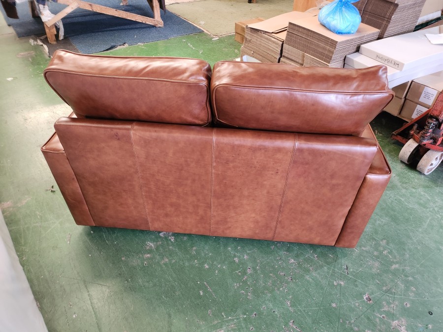 Drake Simple Sofa - 2 Seater - El Paso Whiskey