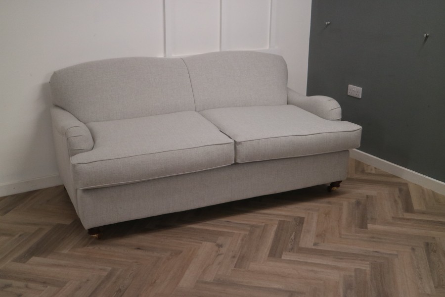 Norfolk Fabric Sofa - 3 Seater - Sketch Smoke