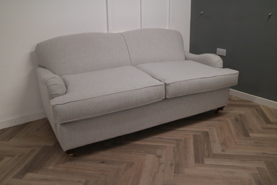 Norfolk Fabric Sofa - 3 Seater - Sketch Smoke