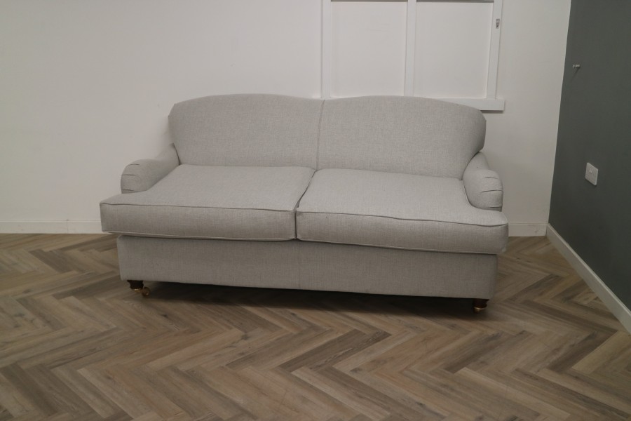 Norfolk Fabric Sofa - 3 Seater - Sketch Smoke