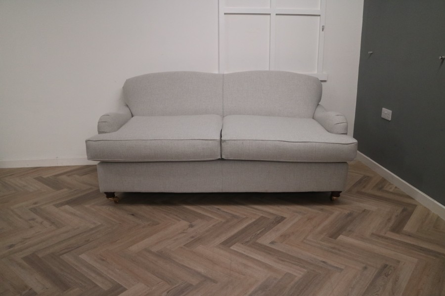 Norfolk Fabric Sofa - 3 Seater - Sketch Smoke