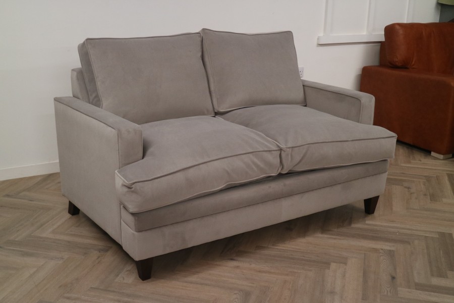 Everest Fabric Sofa Bed - 2.5 Seater Sofa Bed - Eco Velvet Fog