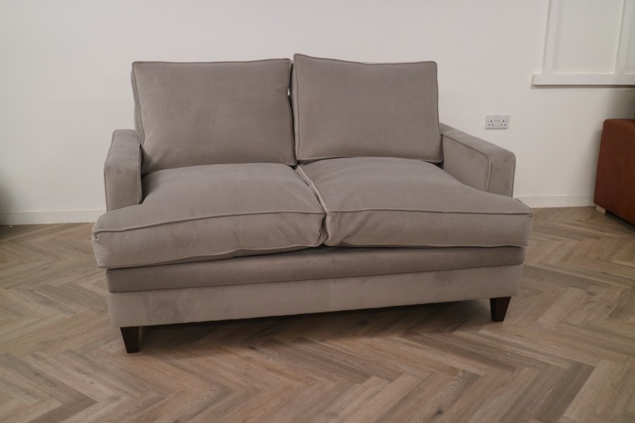 Everest Fabric Sofa Bed - 2.5 Seater Sofa Bed - Eco Velvet Fog