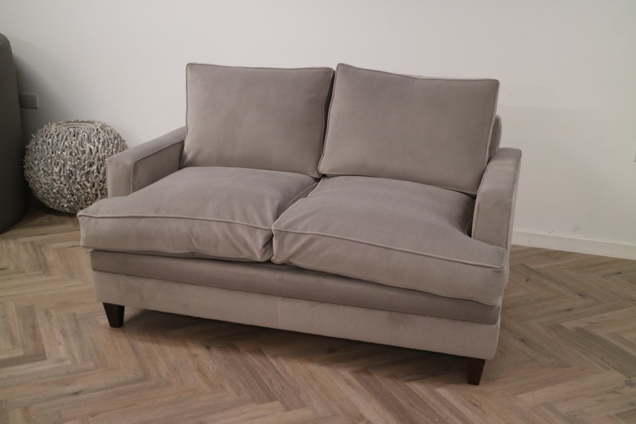Everest Fabric Sofa Bed - 2.5 Seater Sofa Bed - Eco Velvet Fog