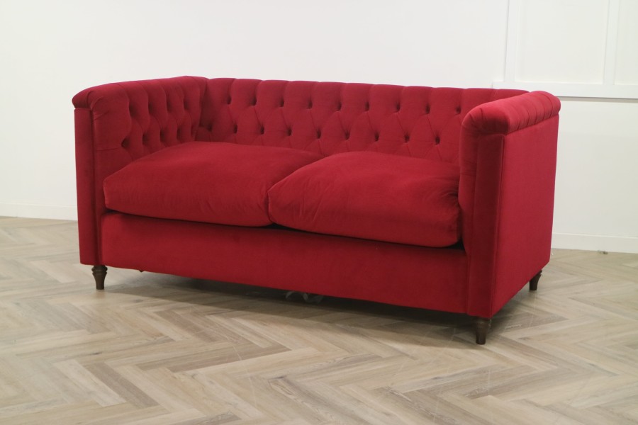 Westbury Deep Sit Sofa Bed - 3 Seater SB - Passione Berry