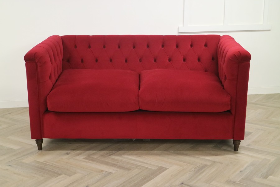 Westbury Deep Sit Sofa Bed - 3 Seater SB - Passione Berry