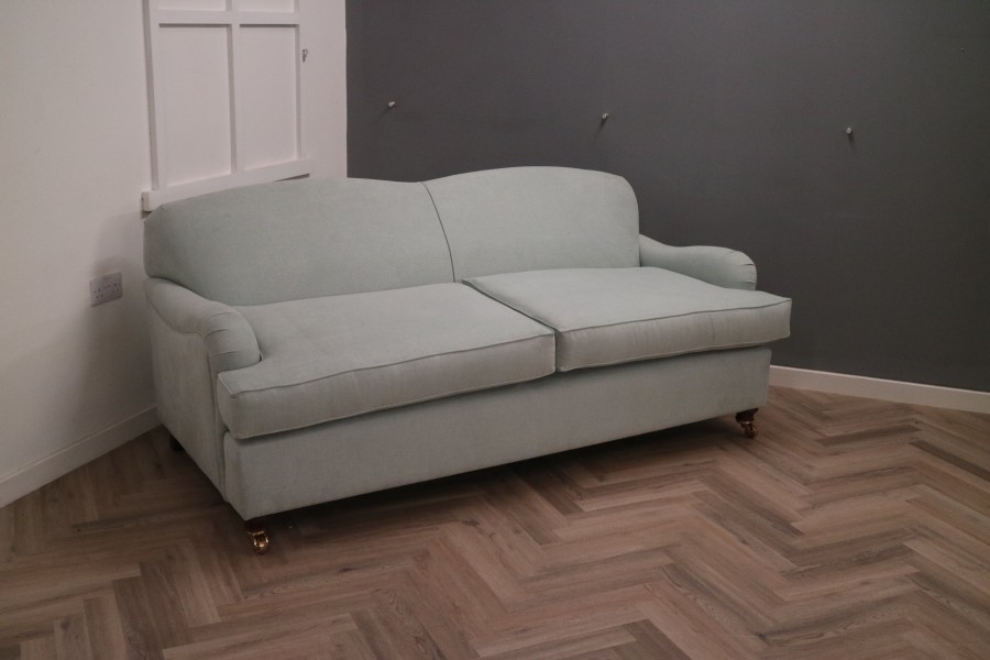 Norfolk Fabric Sofa - 3.5 seater - Moda Aqua