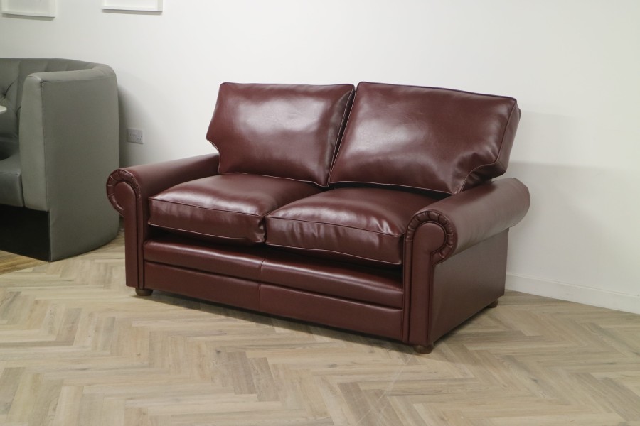 Portland Fabric Sofa - 2.5 Seater - Kiri Ox (Faux Leather)