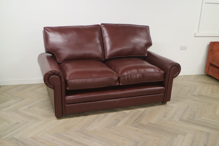 Portland Fabric Sofa - 2.5 Seater - Kiri Ox (Faux Leather)