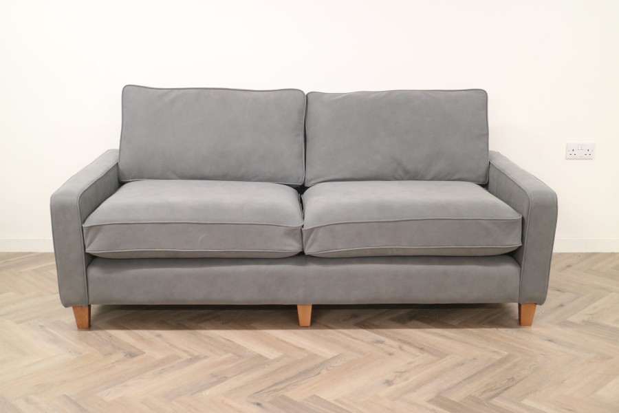 Drake Simple Sofa - 3.5 Seater - Tempesta Grey
